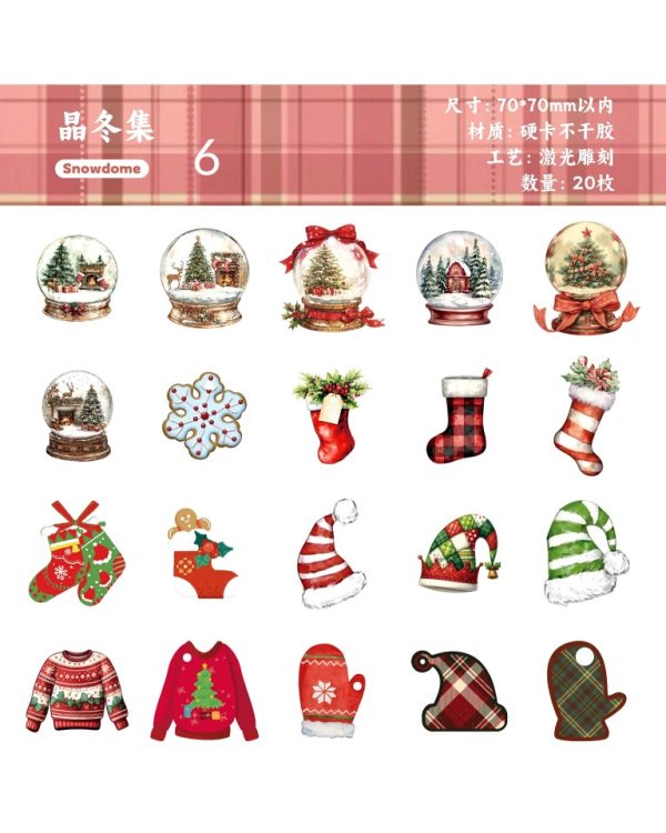 استیکر ضخیم winter fluff collection - Image 15