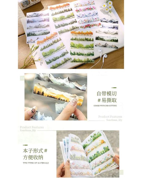 کتابچه استیکر Go into nature - Image 5