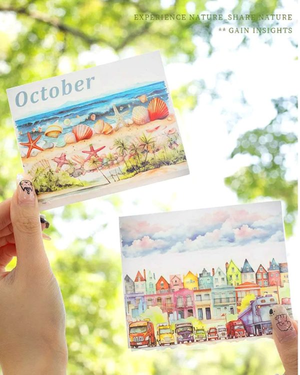 کتابچه استیکر Go into nature - Image 6