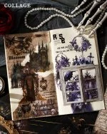 کتابچه استیکر Dark night hymn - تصویر 5