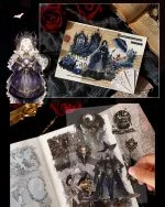 کتابچه استیکر Dark night hymn - تصویر 9