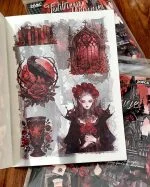 کتابچه استیکر Dark night hymn - تصویر 2