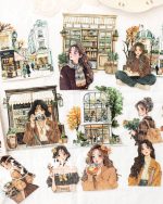 استیکر مات کاغذی Cros sing dream