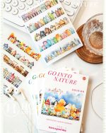 کتابچه استیکر Go into nature