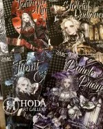 کتابچه استیکر Dark night hymn