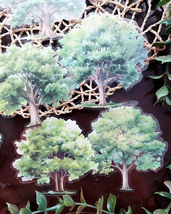 مجموعه استیکر درختان - تصویر 17