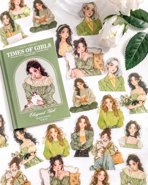 استیکر Times of girls - تصویر 7