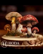 استیکر mushroom specimen collection