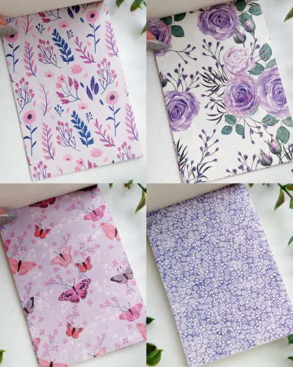 کتابچه کاغذ تمساز طرحدار - تصویر 6