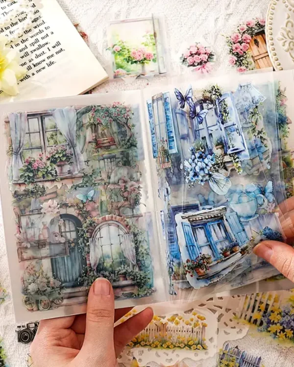 کتابچه استیکر Glazed tile house - تصویر 8